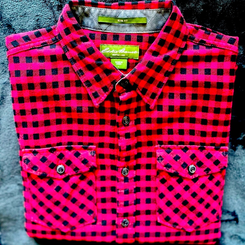 Eddie Bauer Vintage Flannel Shirt